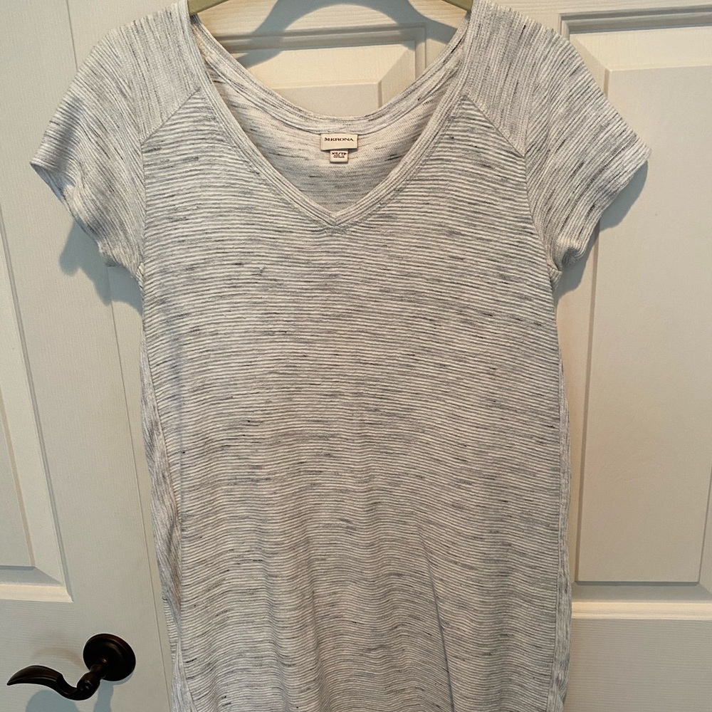 Heathered Light Grey Merona T-Shirt Dress